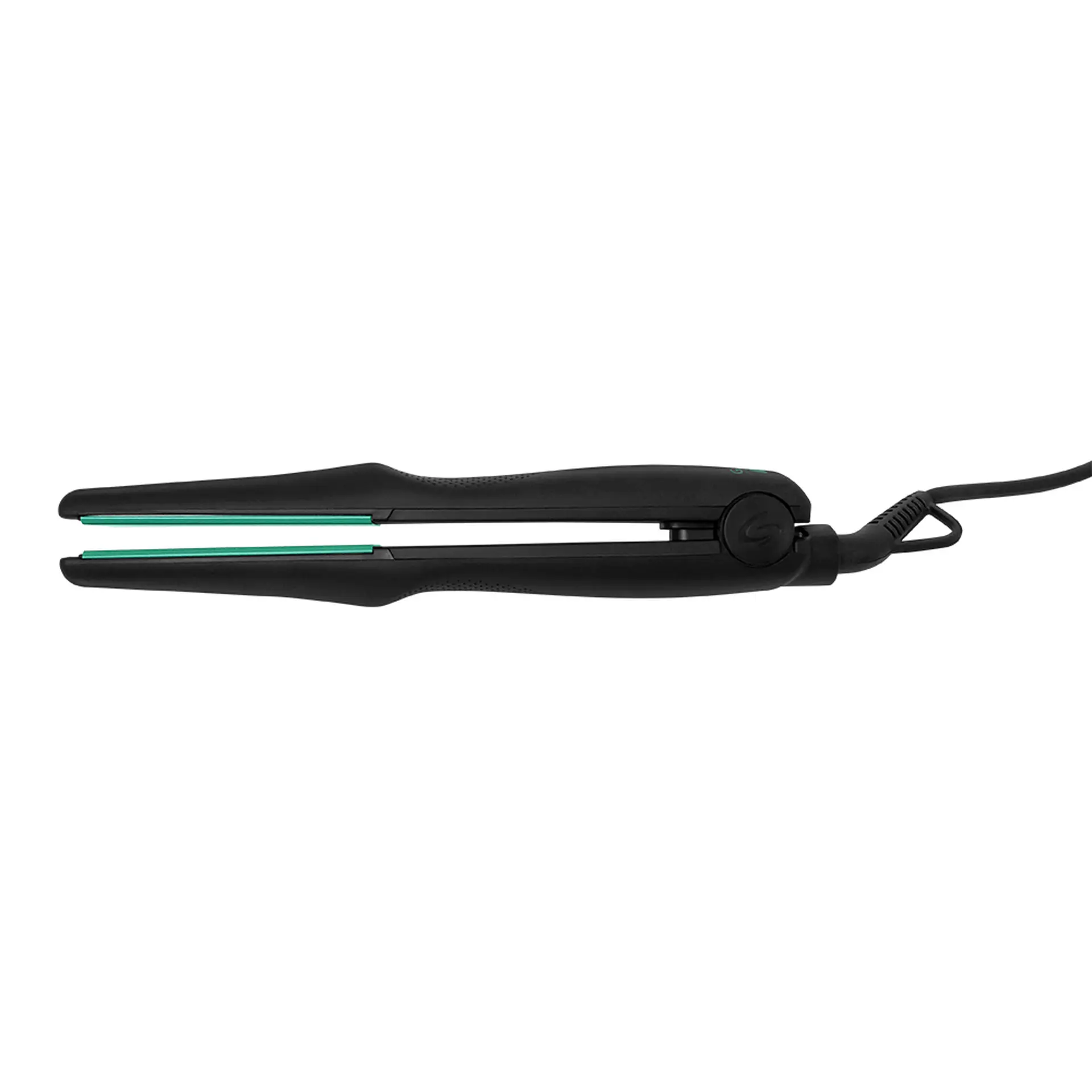 Prancha Gama Babosa Ergostyler Ceramic Íon 210°C Cabo Giratório - Preto/Verde - Bivolt