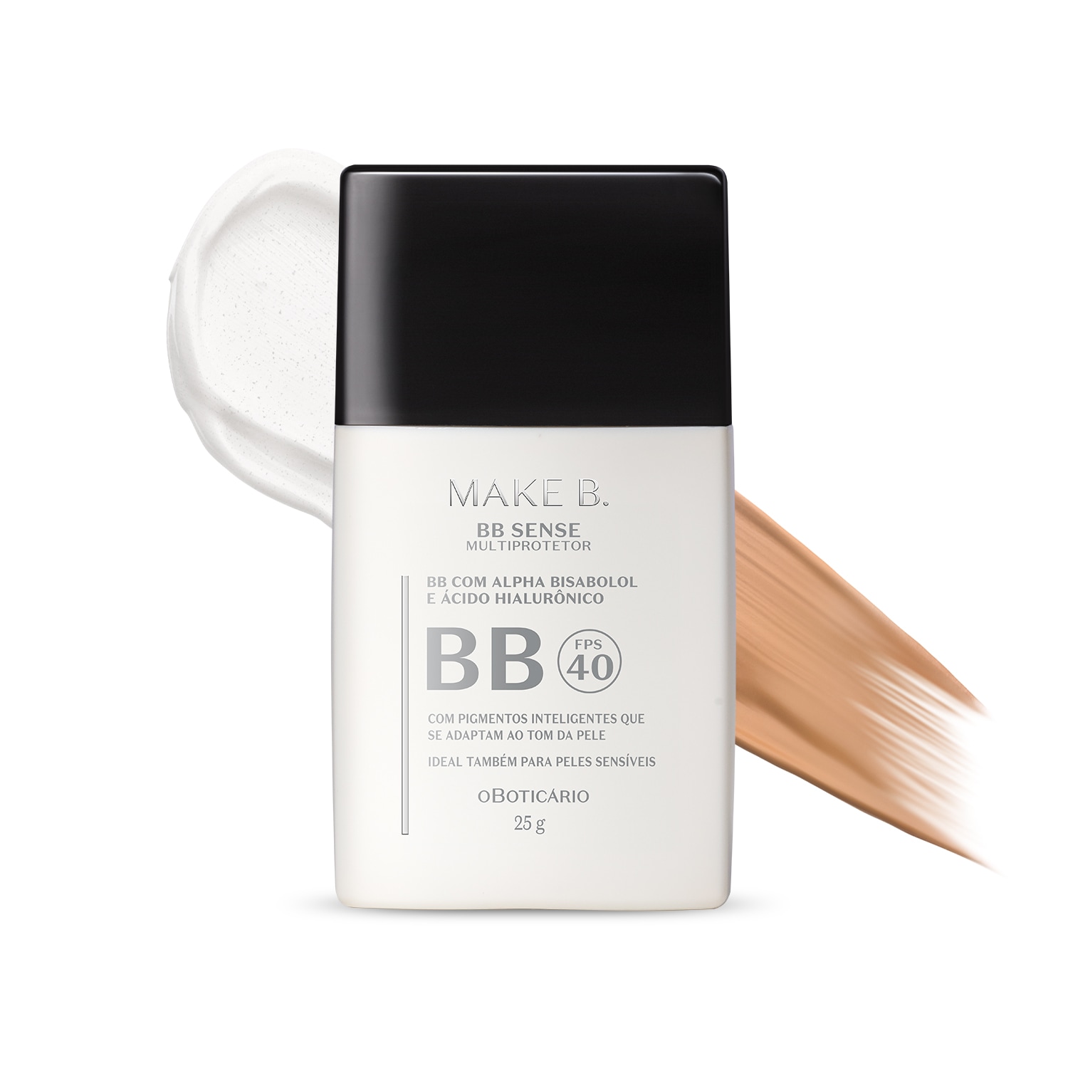 BB Cream Multiprotetor FPS40 Make B. Sense Cor 3 25g