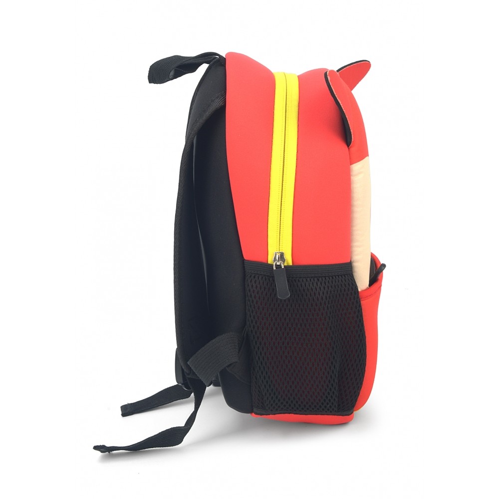 Mochila Costa Up4you Bichinhos Neoprene e Poliéster Laranja