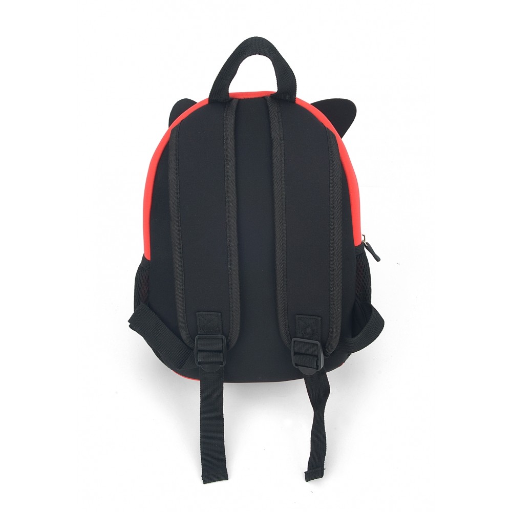 Mochila Costa Up4you Bichinhos Neoprene e Poliéster Laranja