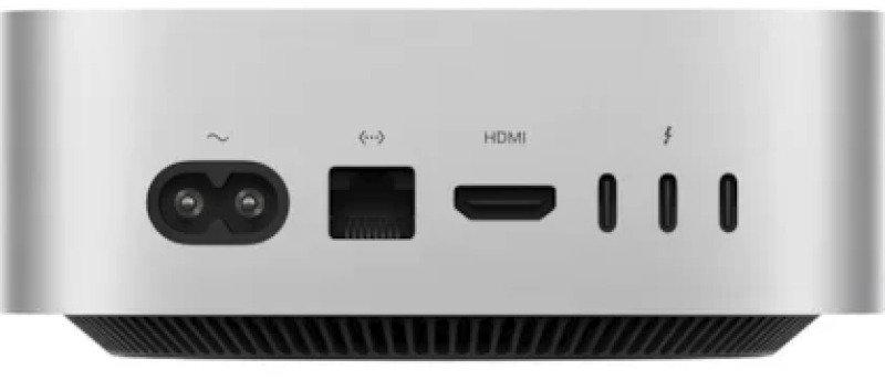 Mac Mini PC Apple Chip M4 16 GB RAM 256 GB SSD Prateado