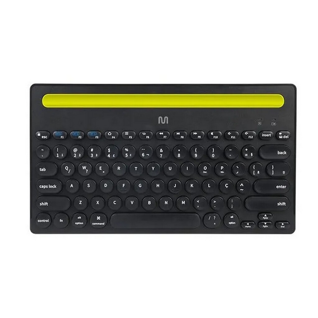 Teclado Bluetooth Multi TS400 Preto compatível com Windows, macOS, Android, iOS e iPadOS - TC284