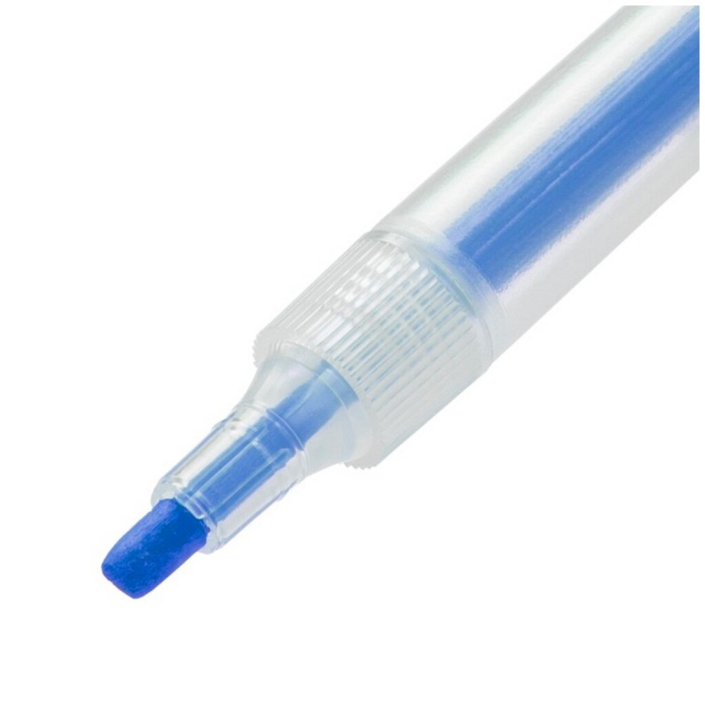 Caneta Marca Texto Clear Azul Caixa com 12 Unidades - Maxprint - 70000140