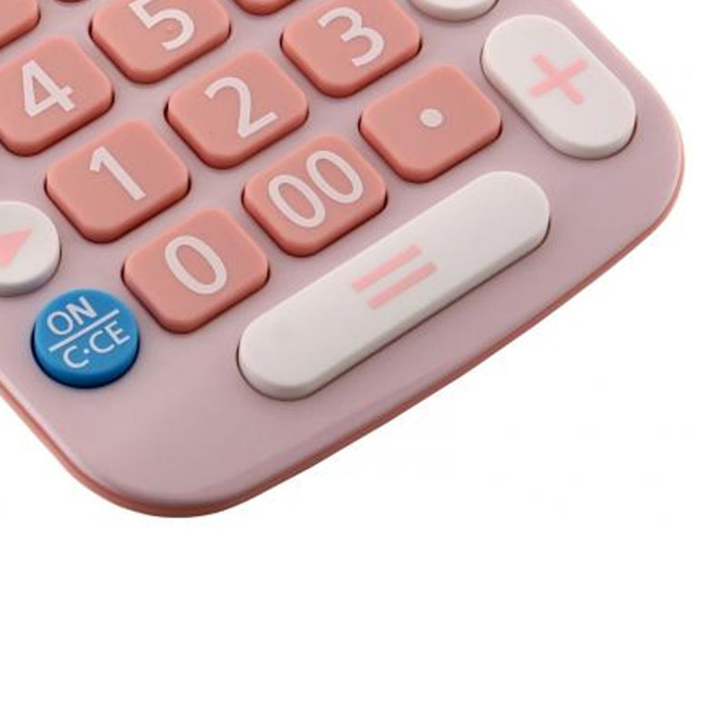 Calculadora Eletrônica de Mesa 12 Dígitos Rosa Elgin - MV-4130 - Unitário