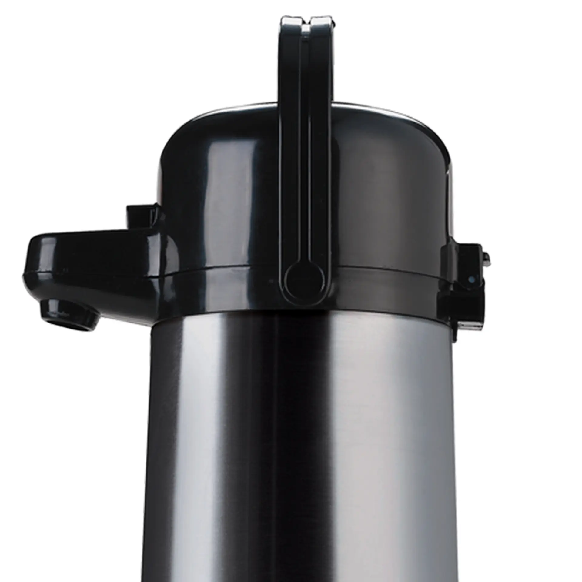 Garrafa Térmica Invicta Air Pot 1,8L Bomba de Pressão Ampola de Vidro Inox