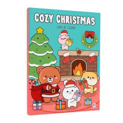 Livro Cozy Christmas Colorir