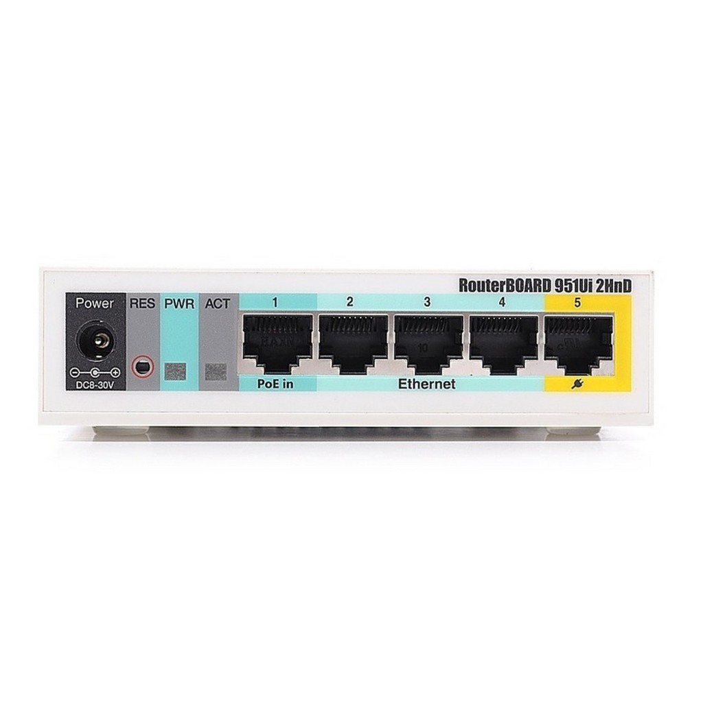 Roteador Mikrotik RB951Ui-2HnD 5 Portas 10/100 PoE 1 USB