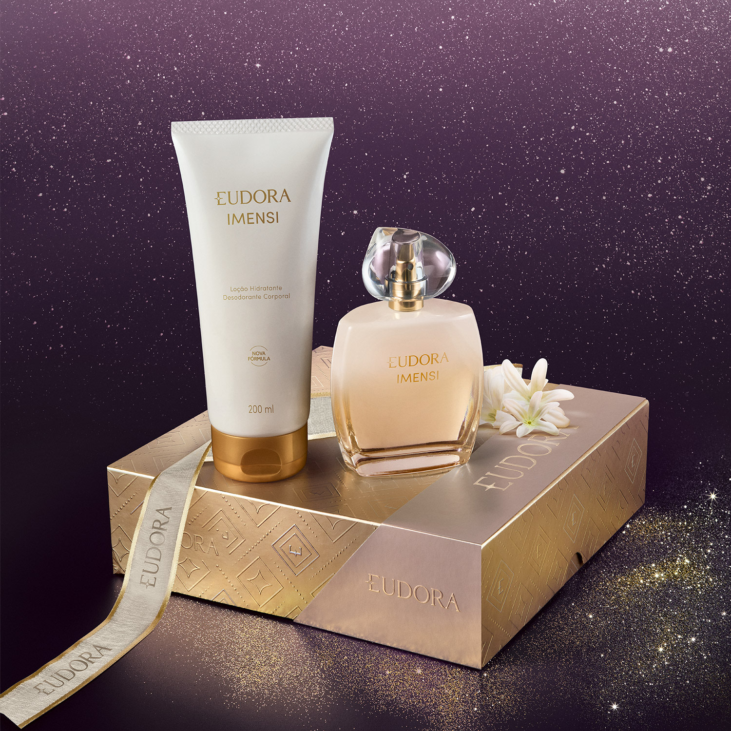Kit Presente de Natal Imensi: Desodorante Colônia 100ml + Loção Corporal 200ml