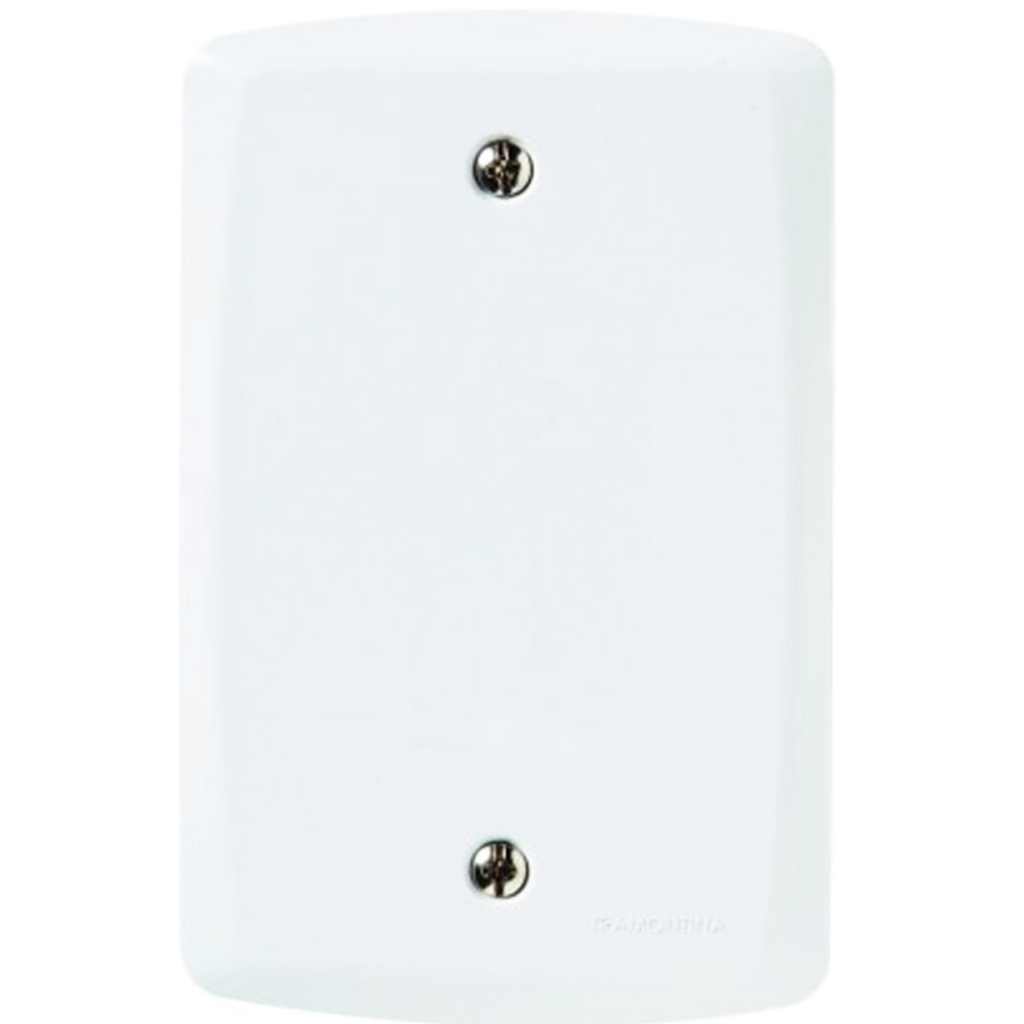 Espelho 4x2 Tampa Cega Lux2 Branco Tramontina - 57105/001