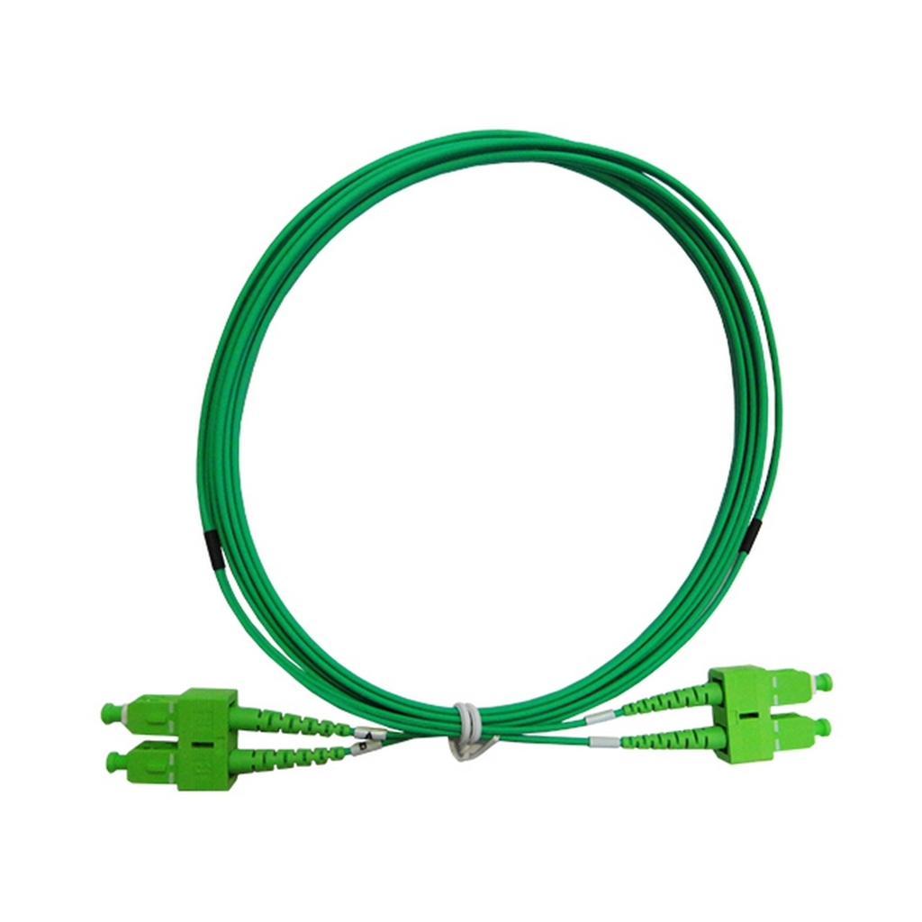 Cabo Patch Cord SC/APC-SC/APC 09/125 Fibra Optica 2,5m Duplo Seccon Fiber MC06010822925U