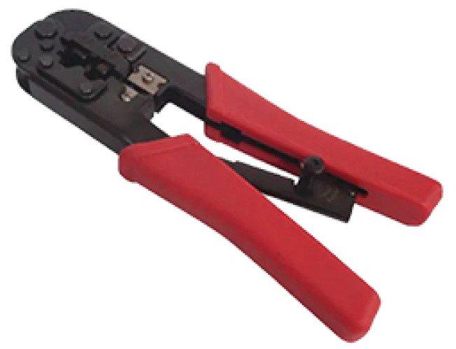 Alicate de Crimpagem RJ45 3 em 1 com Decapador iNET IN10060