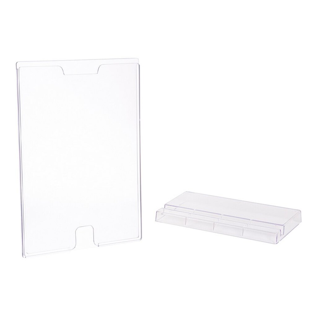 Expositor de Aviso Multiuso com Suporte A4 310x230mm Transparente Maxcrill - 10090024