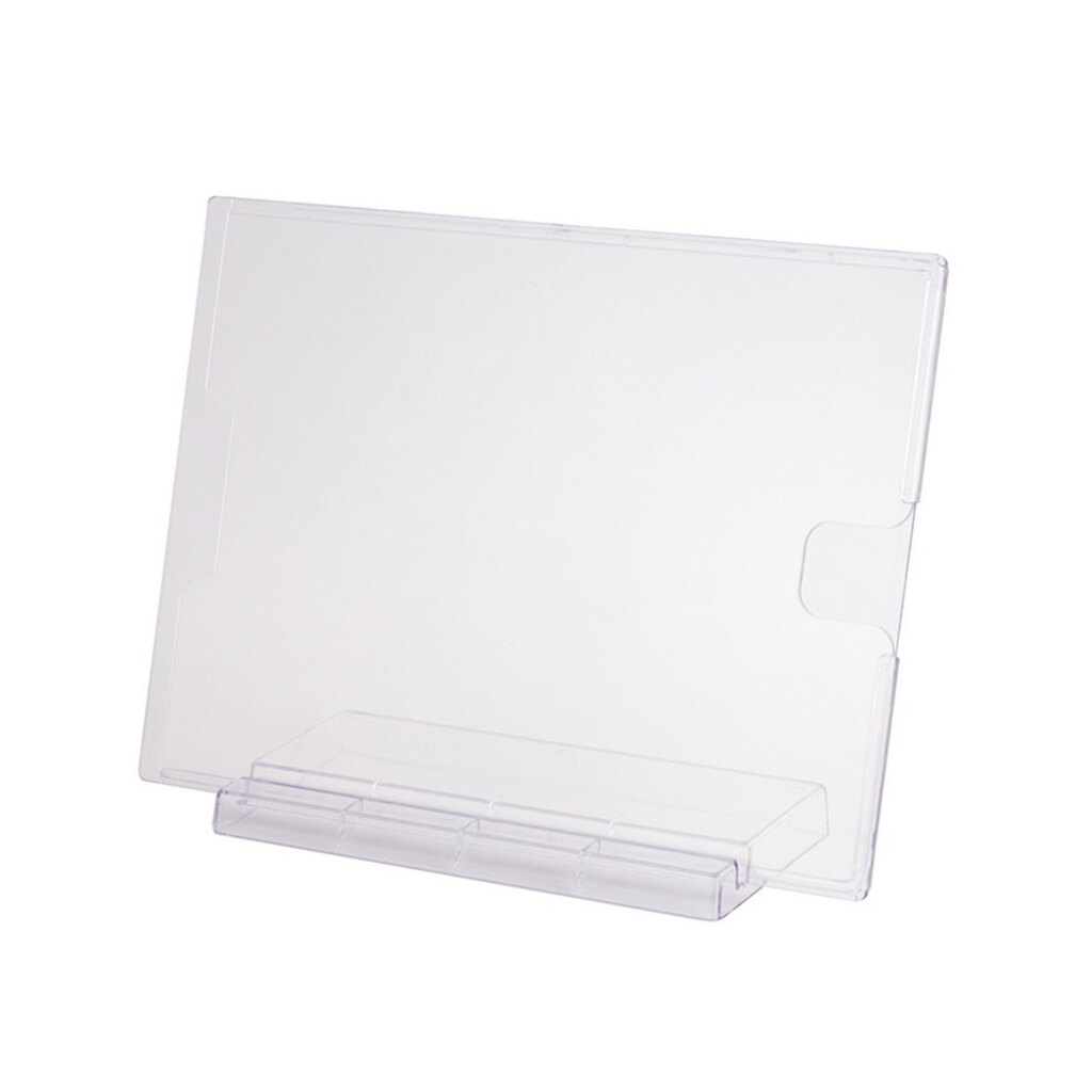Expositor de Aviso Multiuso com Suporte A4 310x230mm Transparente Maxcrill - 10090024