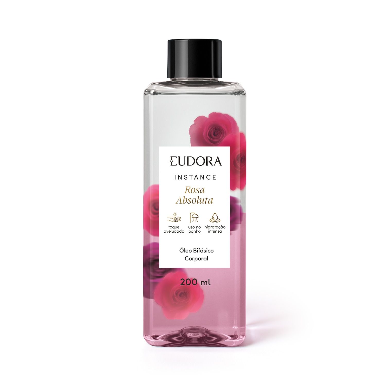 Óleo Bifásico Corporal Instance Rosa Absoluta 200ml