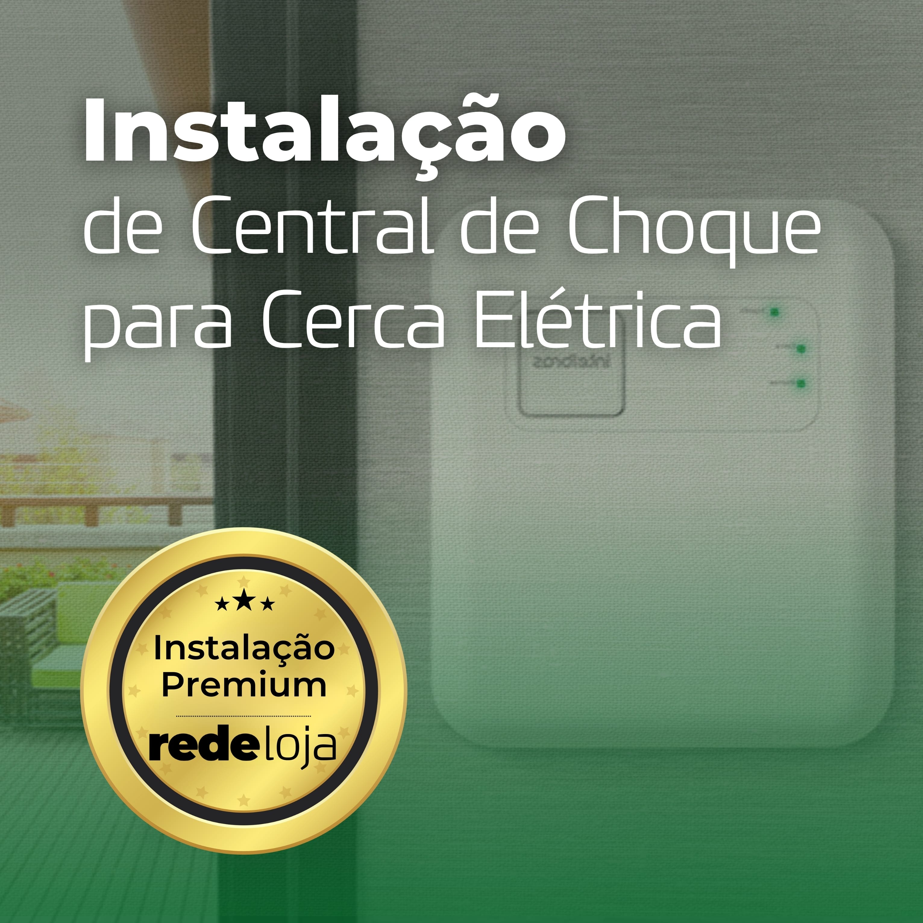 Instalação de Central de Choque para Cerca Elétrica