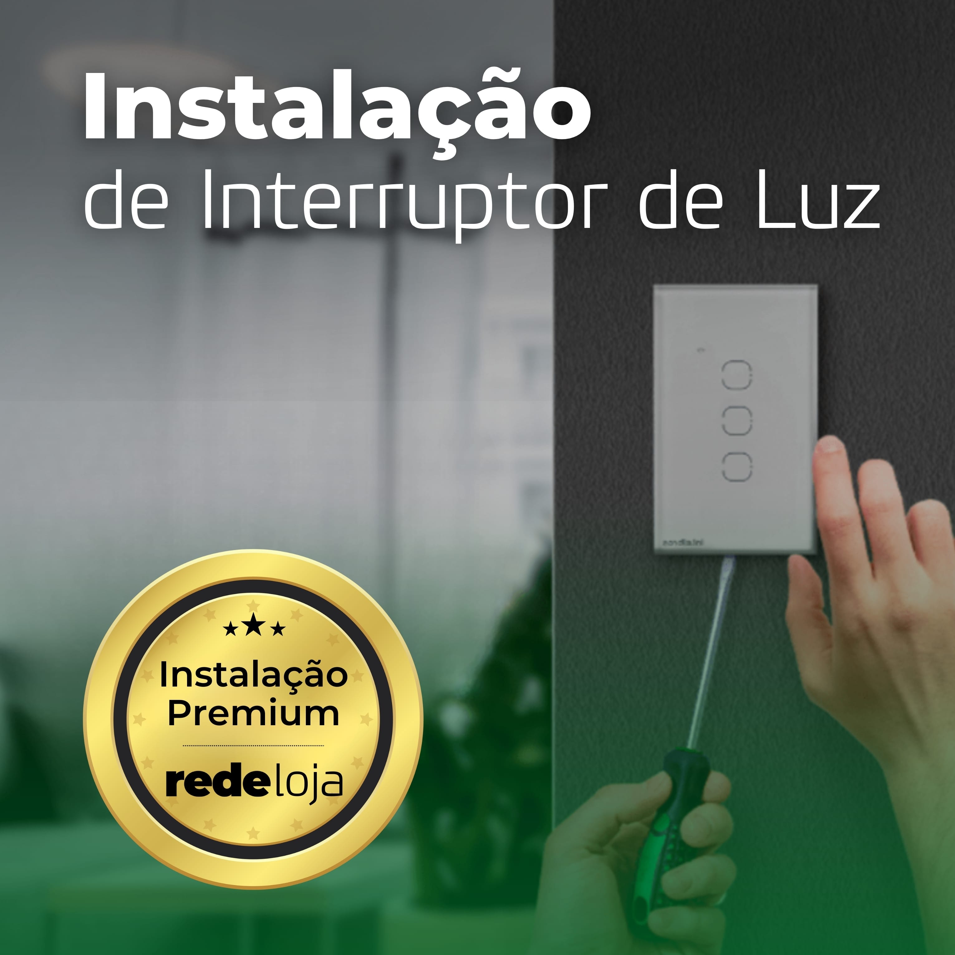 Instalação de Interruptor de Luz Smart