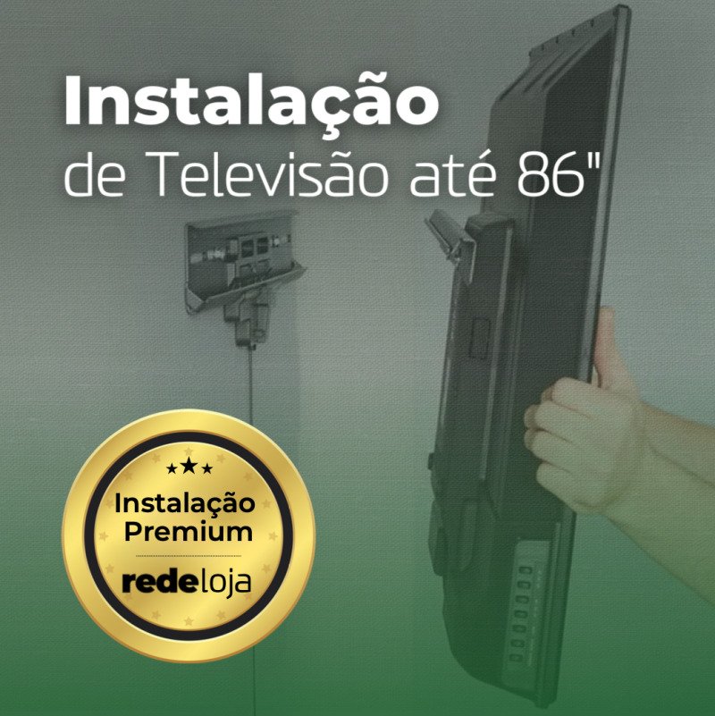 Instalação de Televisão até 86"